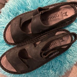 Mephisto Wedge Sandals